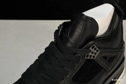 Black 819139-010 Jordan Hair 4 Pony Retro 1128